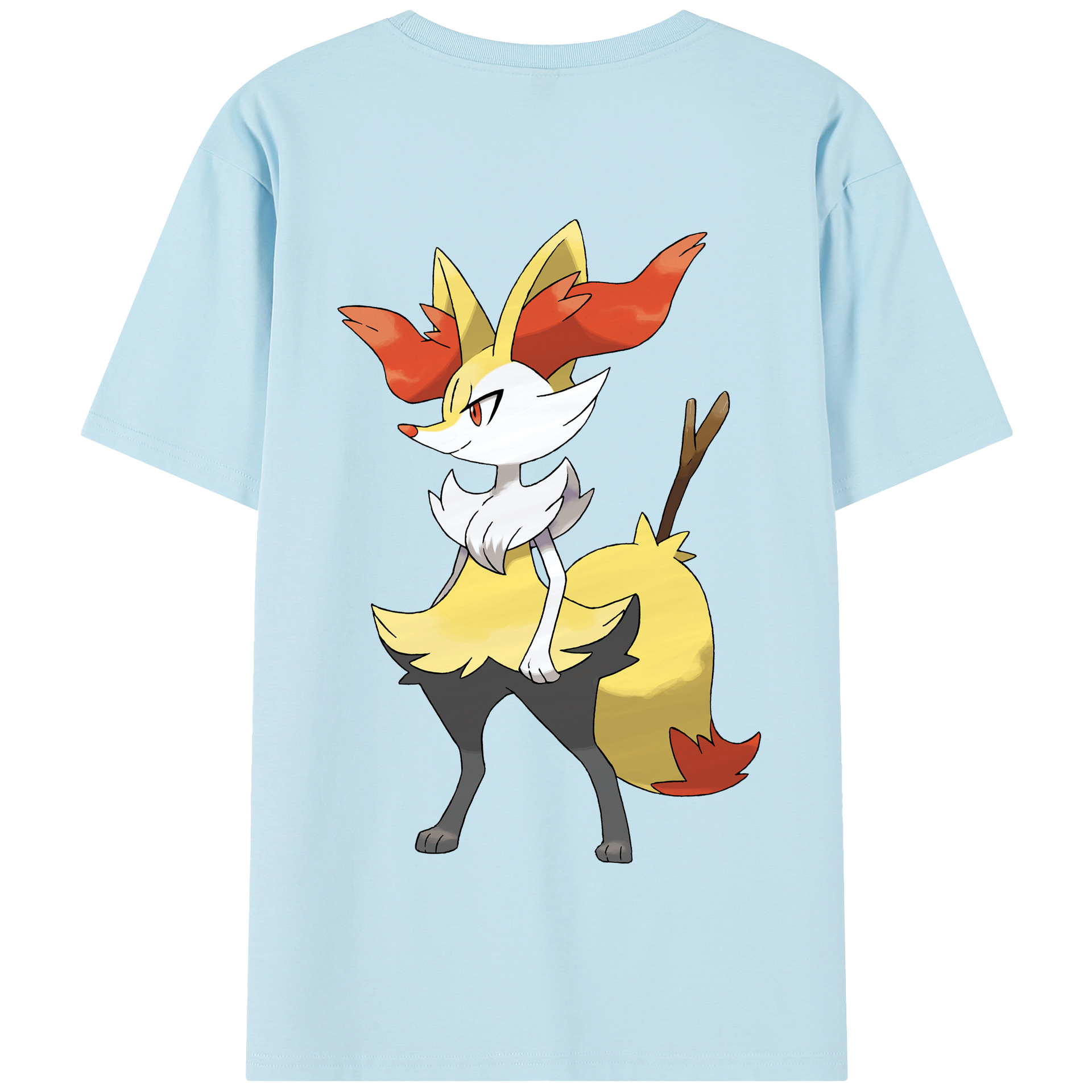 （画像用） ポケットモンスター Pokémon 綿100％半袖Tシャツ（背面プリント）